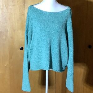 Madewell light sage sweater, size XL